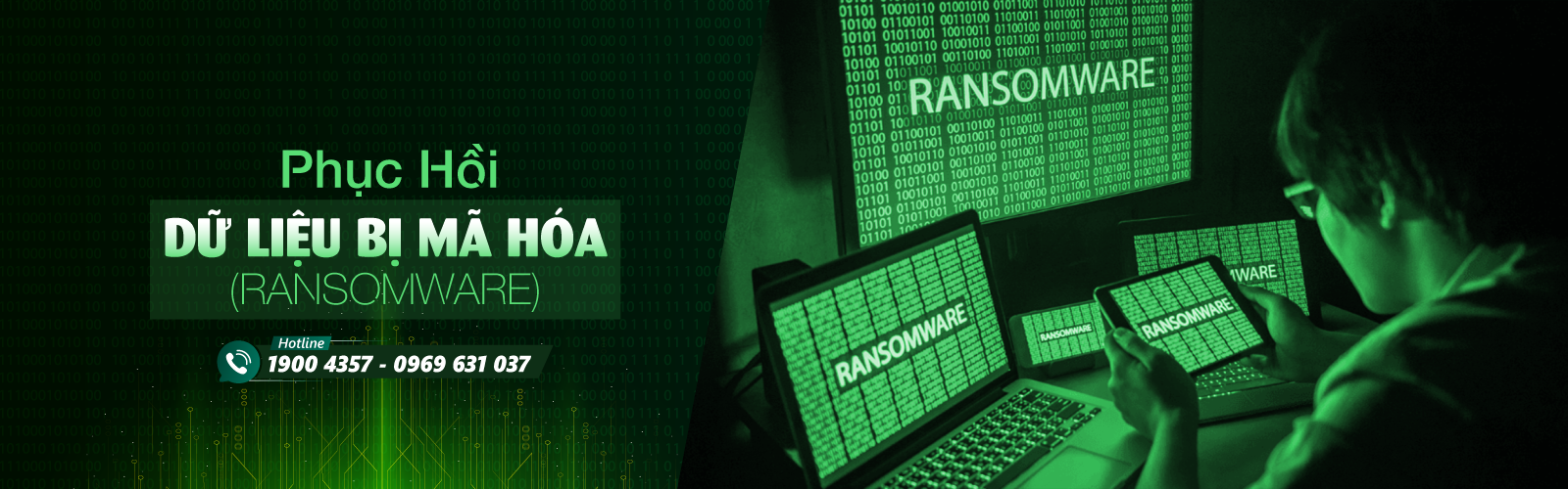 Khôi phục dữ liệu bị mã hóa (Ransomware)