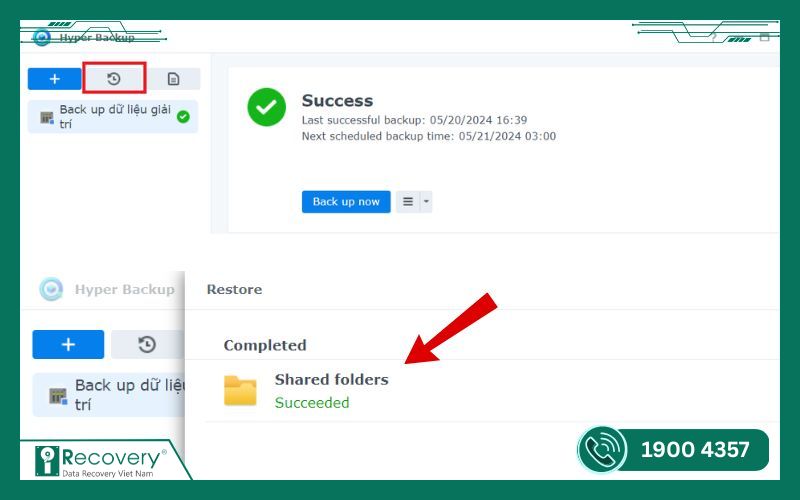 cứu dữ liệu nas synology-iRecovery #2