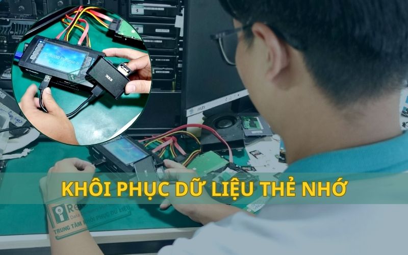 Dịch vụ khôi phục dữ liệu thẻ nhớ: Nhanh chóng - Bảo mật - Hiệu quả 99%