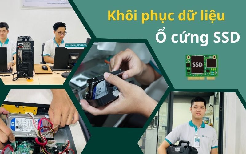 Khôi phục dữ liệu ổ cứng SSD chuyên nghiệp - Lấy lại 99% dữ liệu quan trọng