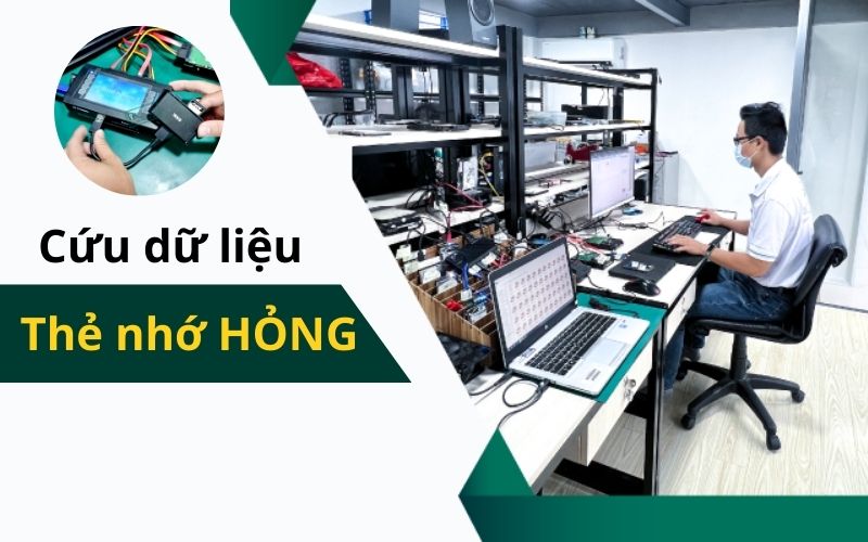 Khôi phục dữ liệu thẻ nhớ bị hỏng hiệu quả TOP #1 TPHCM