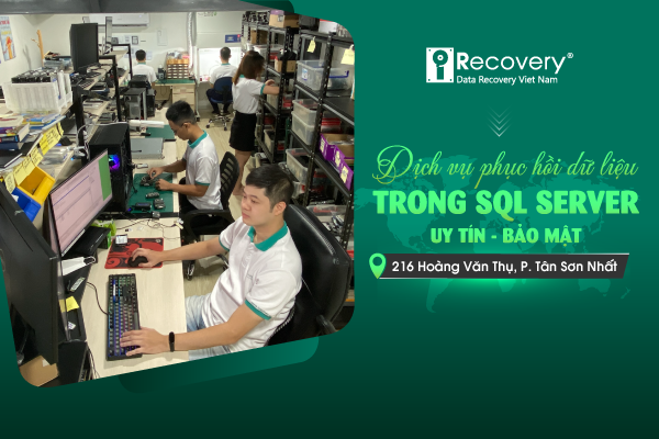 Dịch vụ phục hồi dữ liệu trong SQL Server - Uy tín, bảo mật