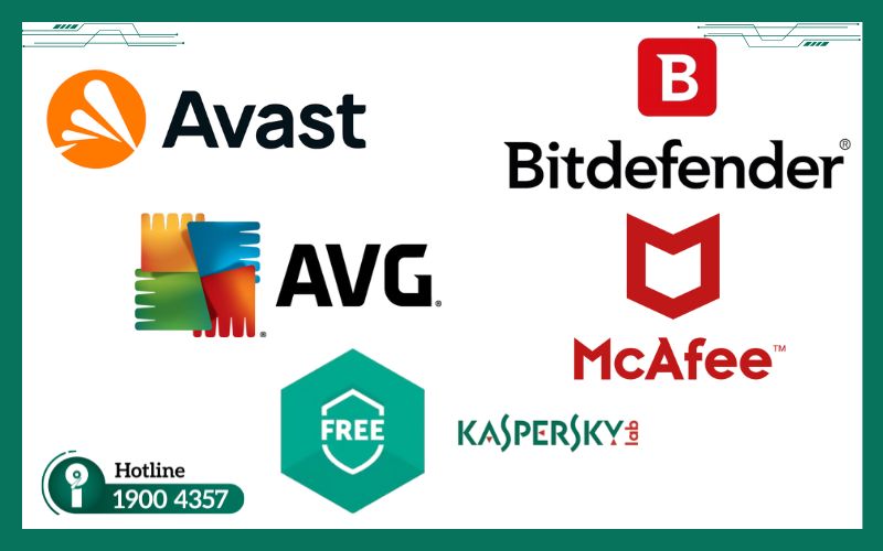 Các phần mềm diệt virus miễn phí phổ biến hiện nay