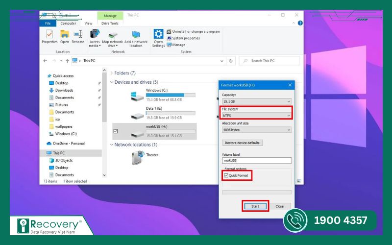 cách format usb bị lỗi-iRecovery #1