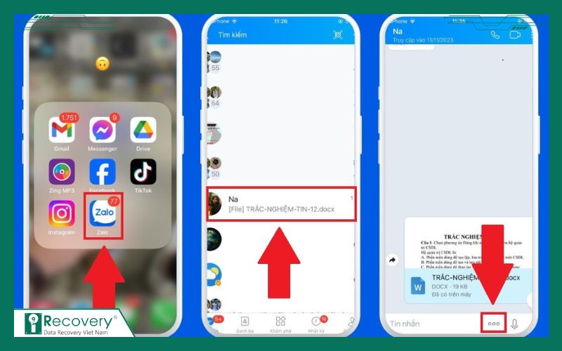 cách gửi file word qua zalo-iRecovery #6