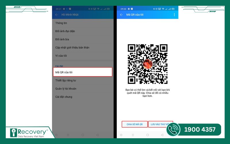cách lấy link zalo-iRecovery #2