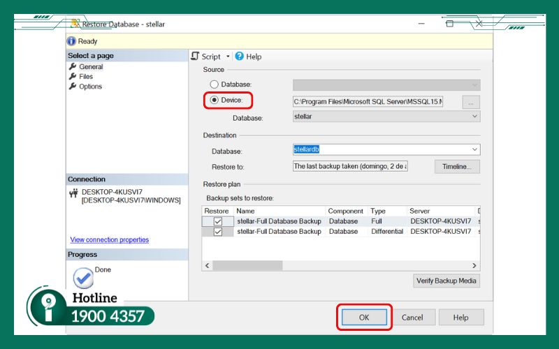 Thêm file backup cho quá trình khôi phục