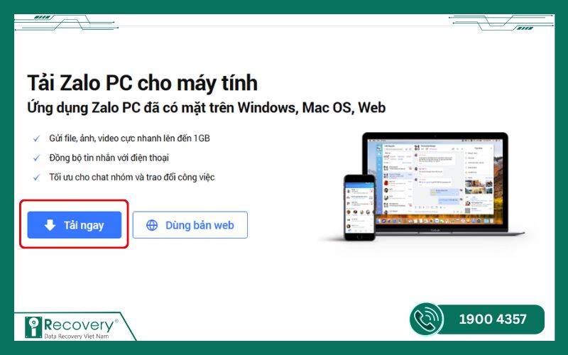 lỗi không tải được file trên zalo máy tính-iRecovery #3