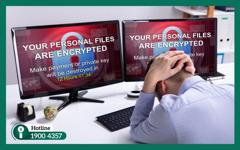 Ransomware gây mất dữ liệu MISA
