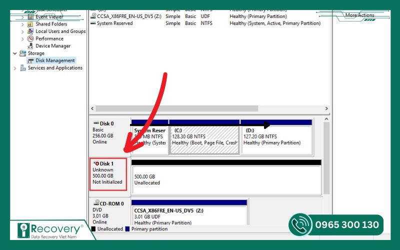 sửa ổ cứng ssd không nhận-iRecovery #2