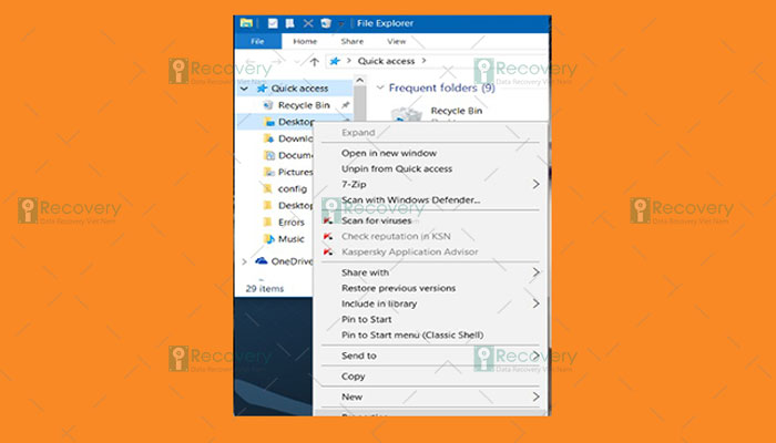 Cách để không mất hết dữ liệu Desktop khi cài Win