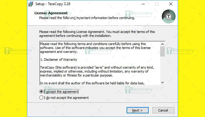 Cách sử dụng phần mềm TeraCopy