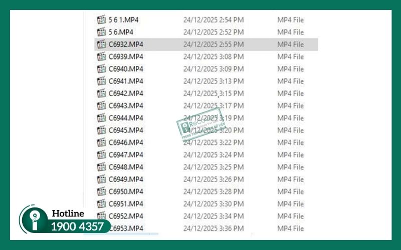 Kết quả: Trích xuất thành công hơn 300GB dữ liệu quan trọng