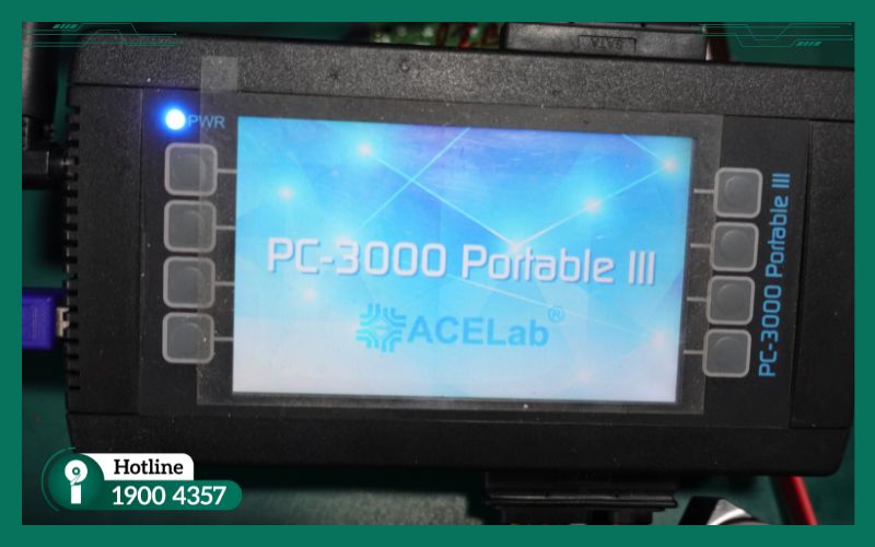 iRecovery Xử lý phần mềm bằng máy chuyên dụng PC-3000