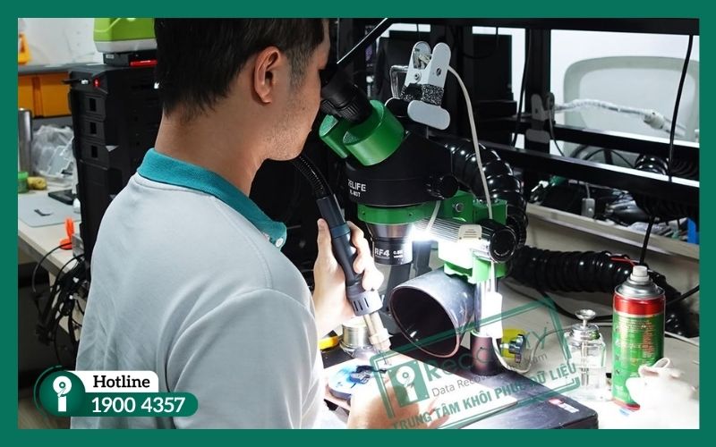 iRecovery kiểm tra chuyên sâu thiết bị