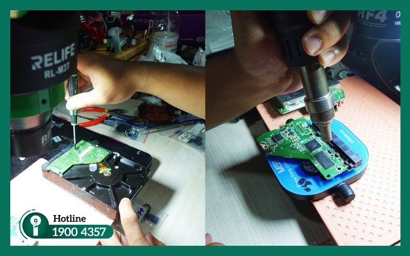 Xử lý từng lỗi phần cứng để tiếp cận dữ liệu