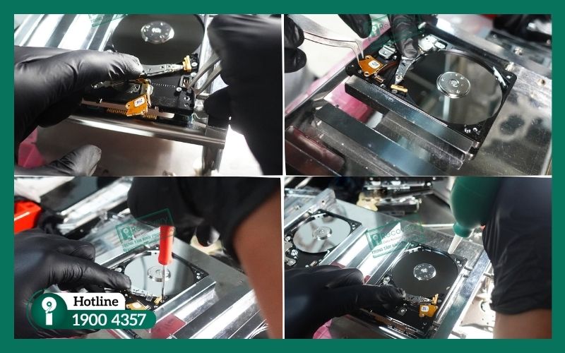 Quá trình xử lý và kết quả khôi phục