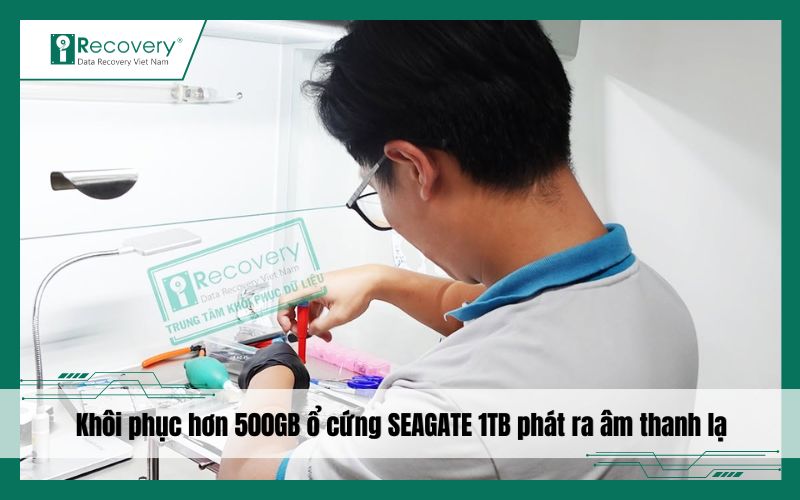 Chỉ một tiếng động lạ, hơn 500GB dữ liệu đã đứng trước nguy cơ biến mất