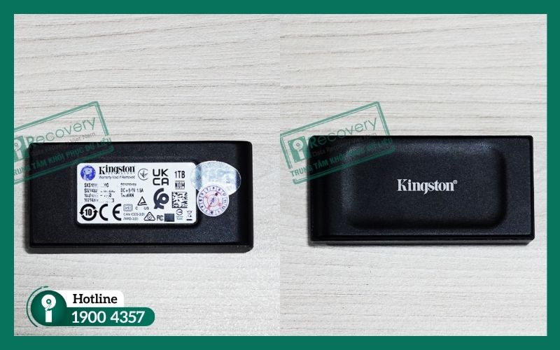 Box Kingston iRecovery tiếp nhận