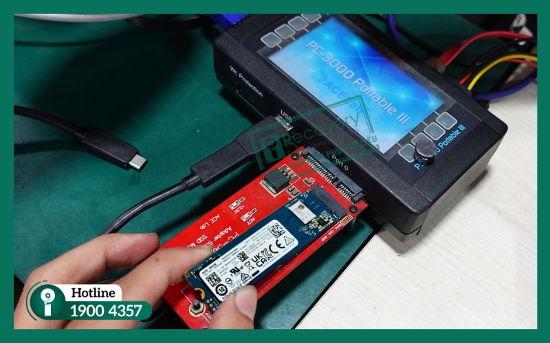 Data Wiping chuyên sâu bằng công cụ pc-3000