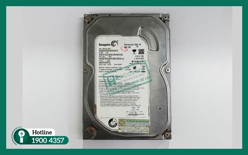 ổ cứng không nhận + tiếng kêu lạ