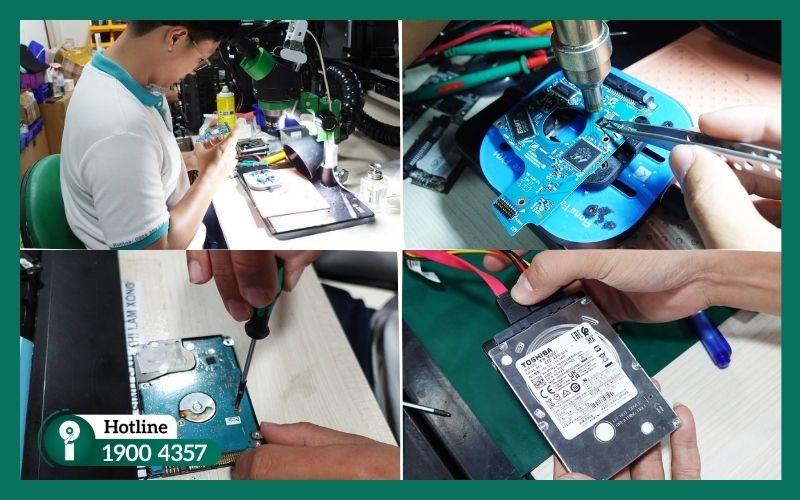 iRecovery xử lý mainboard và khôi phục dữ liệu bằng PC-3000