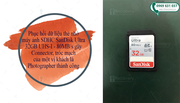 Cứu dữ liệu thẻ nhớ máy ảnh