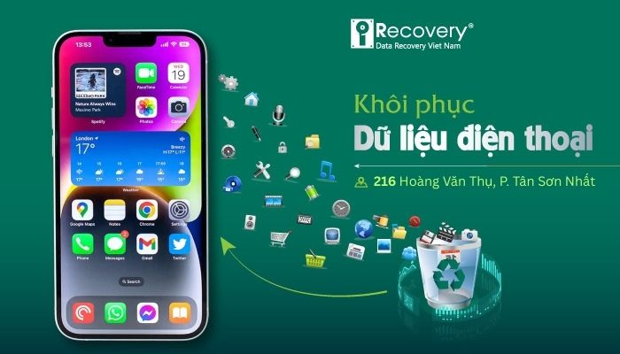 khôi phục dữ liệu điện thoại