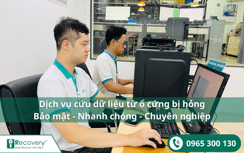 Cứu dữ liệu từ ổ cứng bị hỏng uy tín TP.HCM - Thành công đến 99%