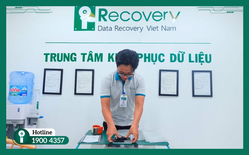 Quy trình dịch vụ xóa dữ liệu an toàn, chuyên nghiệp