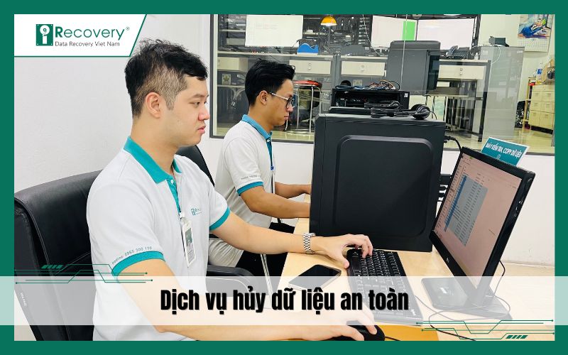 Giải pháp hủy dữ liệu an toàn: Chuyên nghiệp - Cam kết bảo mật