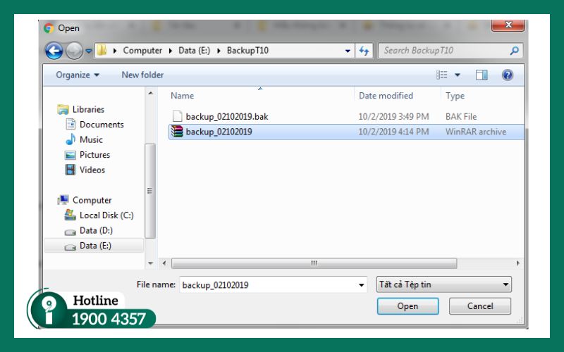 Giải pháp chuyên sâu khôi phục dữ liệu FAST khi Database bị hỏng nặng.