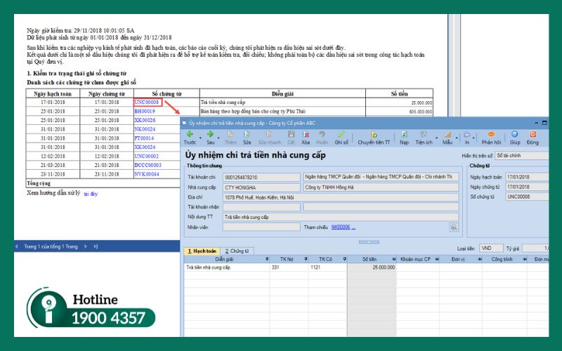 Phân biệt trạng thái bỏ ghi và xóa hẳn chứng từ trên MISA
