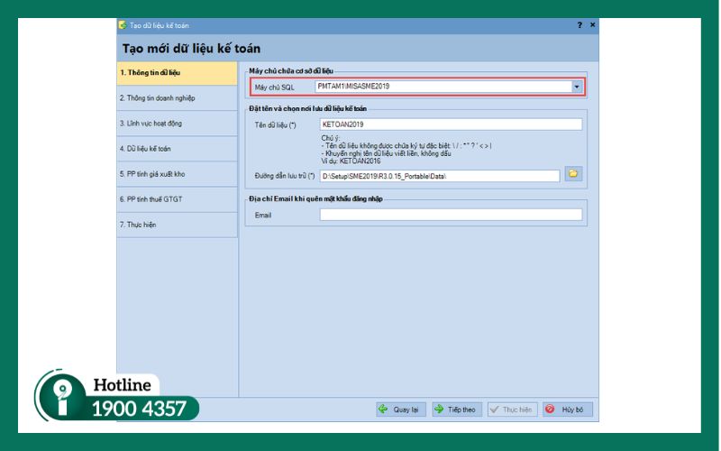Rủi ro attach file SMD cũ vào MISA phiên bản mới không tương thích SQL Server
