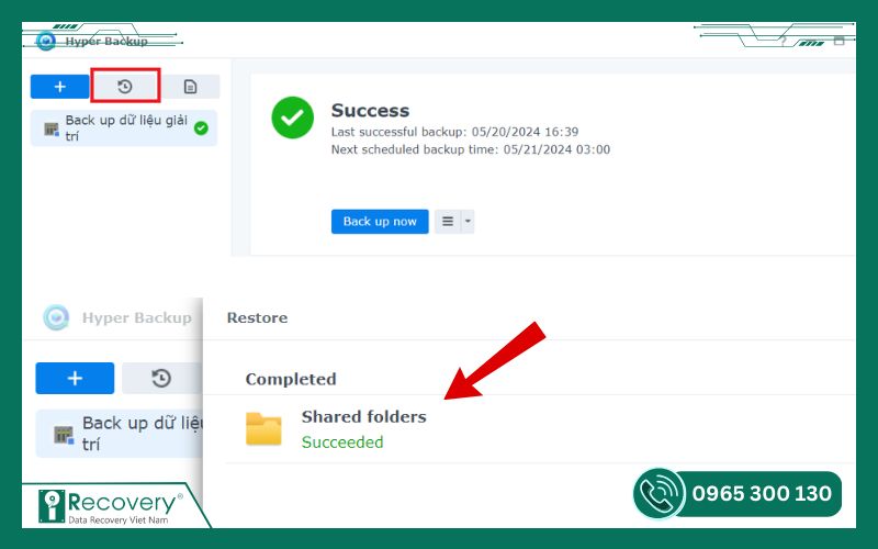cứu dữ liệu nas synology-iRecovery #2