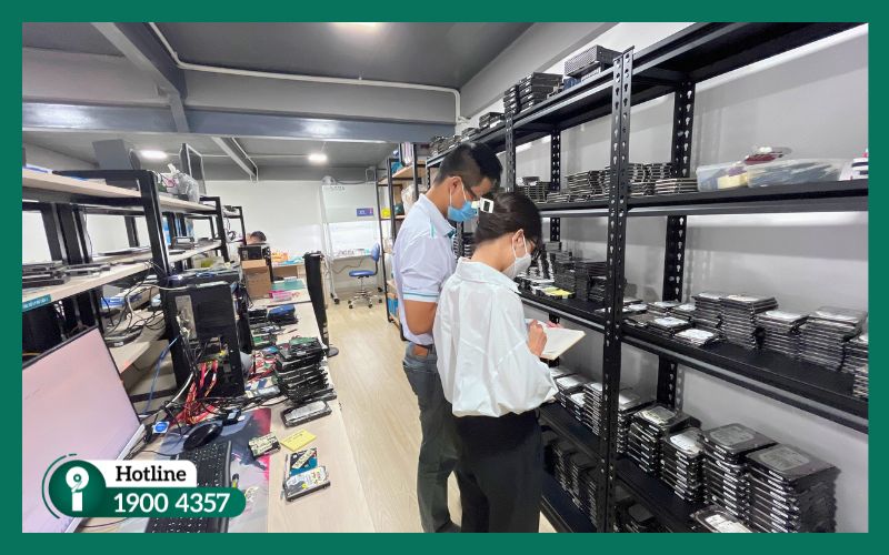 Quy trình khôi phục dữ liệu Đồng Nai minh bạch - nhanh chóng - an toàn