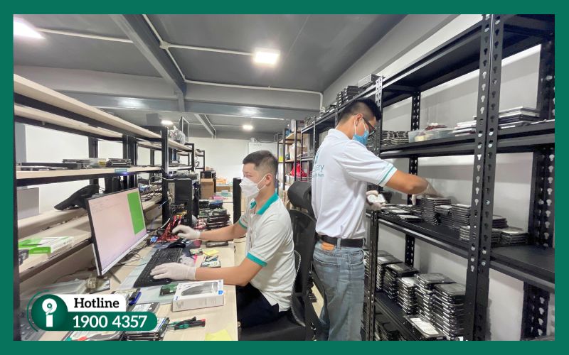 Quy trình cứu dữ liệu Bà Rịa Vũng Tàu chuyên nghiệp, hỗ trợ nhận trả tận nơi