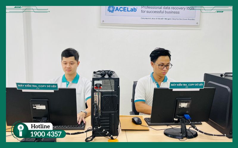 Báo giá dịch vụ cho khách hàng, chỉ khi đồng ý mới tiến hành khôi phục