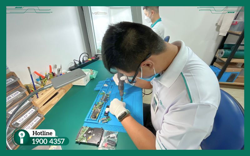 Quy trình cứu dữ liệu nhanh gọn, minh bạch tại iRecovery 