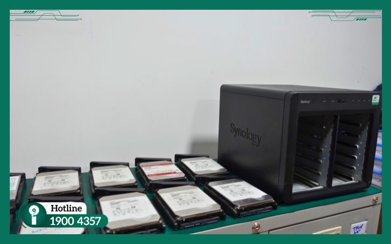 Trung tâm cứu dữ liệu Quận Thủ Đức - xử lý thiết bị lưu trữ đặc biệt