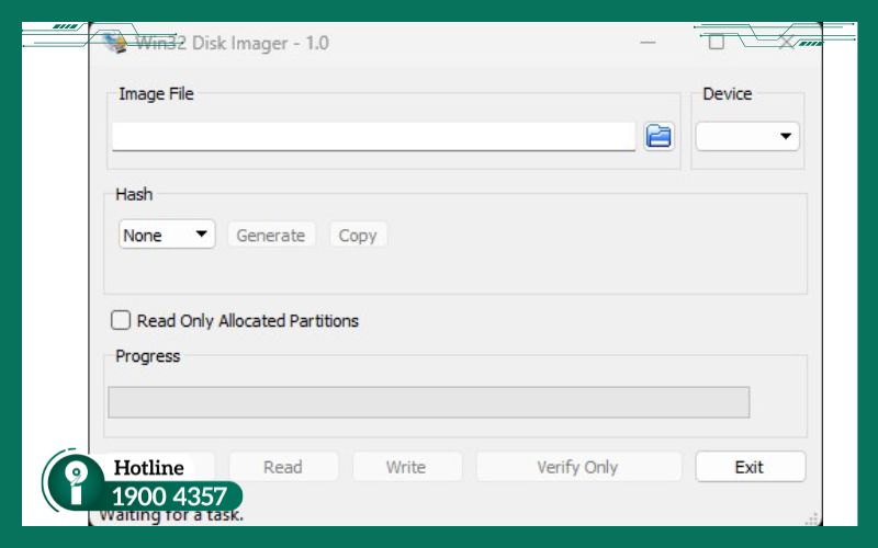 Hướng dẫn tạo disk image để tránh thao tác ổ gốc gây mất dữ liệu
