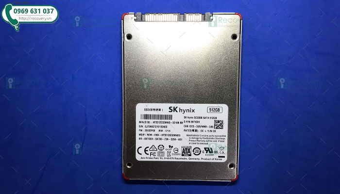 Khôi phục dữ liệu ổ cứng SSD