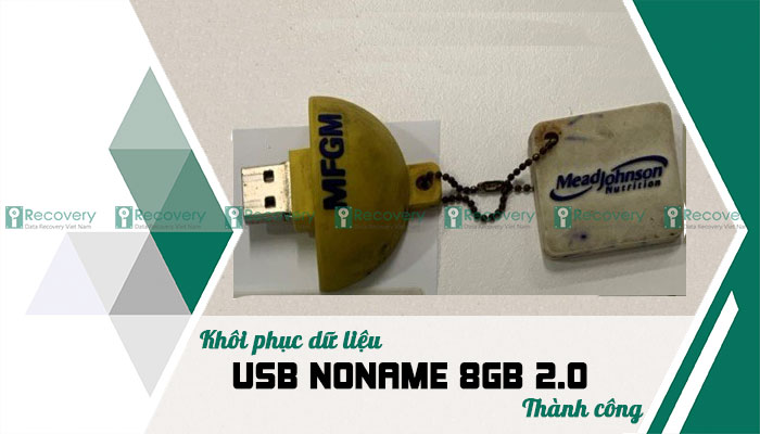 Khôi phục dữ liệu USB Noname 8GB 2.0 thành công