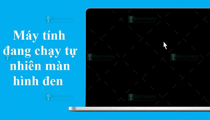 Máy tính đang chạy tự nhiên màn hình đen