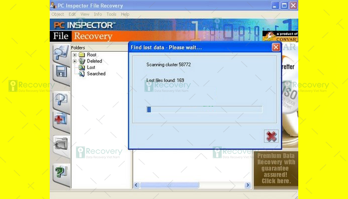 Phần mềm PC Inspector File Recovery