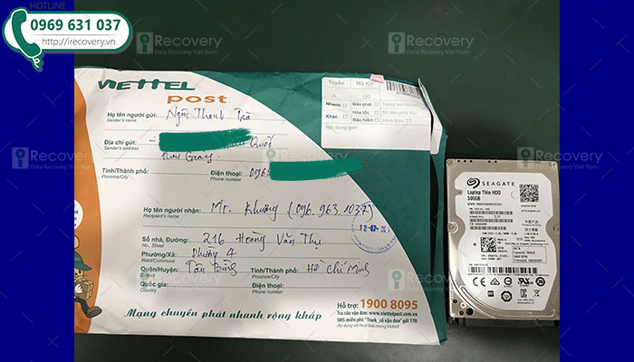 Phục hồi dữ liệu ổ cứng bị rơi không nhận