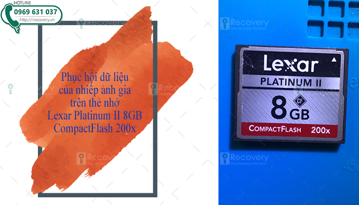 Phục hồi dữ liệu thẻ nhớ máy ảnh
